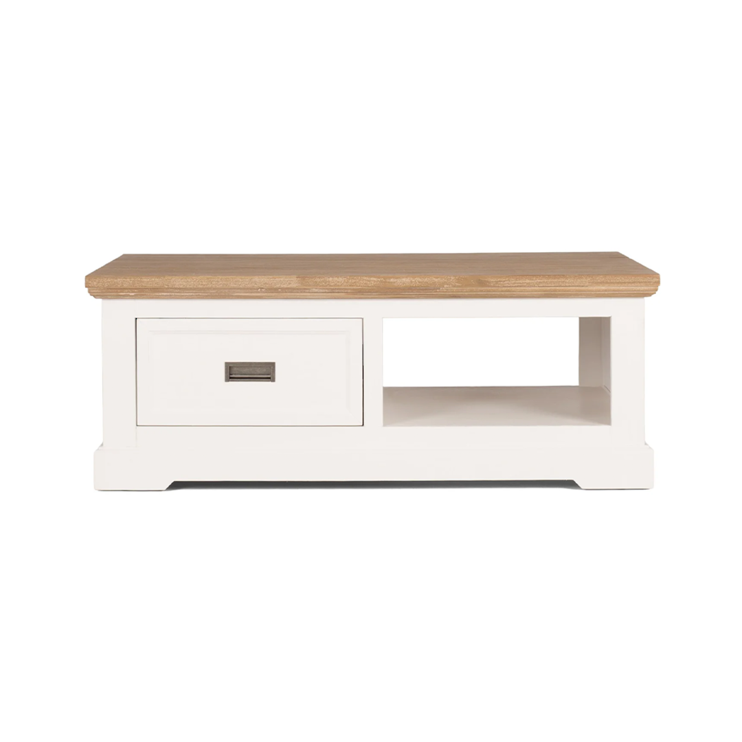 Parisian Coffee Table with Drawer image 0